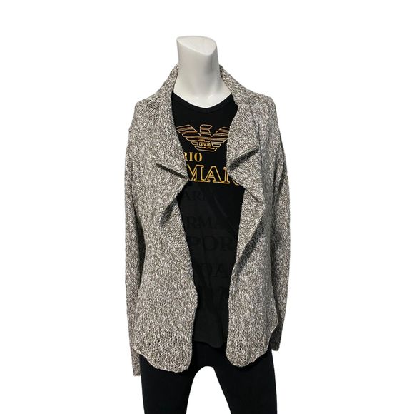 Eileen Fisher Cotton Nubble Marled Knit Open Cardigan Sweater Sz M EUC - Picture 12 of 12